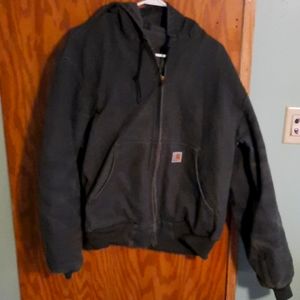 Carhartt jacket, xl, forest green